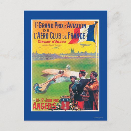 First Aviation Grand Prix Briefkaart (Voorkant)