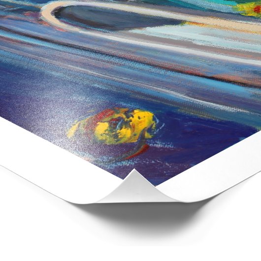 First Baptist Church Print Foto Afdruk (Hoek)