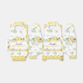 First Bee Day Floral Honey Bee Birthday Party Bedankdoosjes (Uitgevouwen)