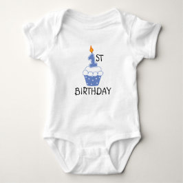 First Birthday Baby Bodysuit