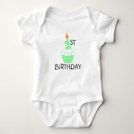 First Birthday Baby Bodysuit