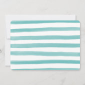 First Birthday Balloon Graphic Colorful Boy Kaart (Achterkant)