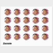 First Birthday Girl Sticker (Vel)