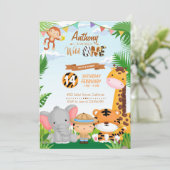 First birthday invitation (Staand voorkant)