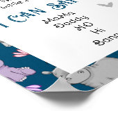 First Birthday Milestone Poster (Hoek)