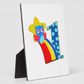 First Birthday Owl Fotoplaat (Zijkant)