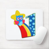First Birthday Owl Muismat (Met muis)