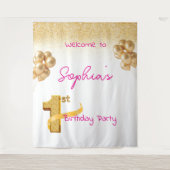 First Birthday Tapestry Wandkleed (Voorkant)