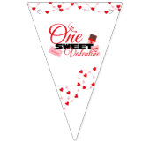 First Birthday Valentine’s Day Banner (Eerste vlag)