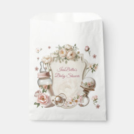 First Bloom Baby Shower Favor Ambachtstas Bedankzakje