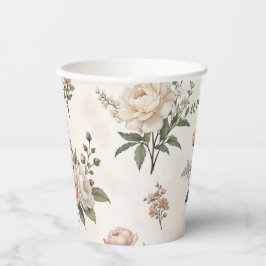 First Bloom Bloemen Baby Shower Papieren Bekertje Bekers