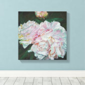 First Blooms 2012 Canvas Afdruk (Insitu (Houten vloer))