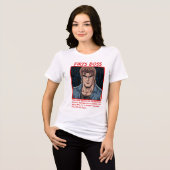 First Boss  Tri-Blend Shirt (Voorkant volledig)