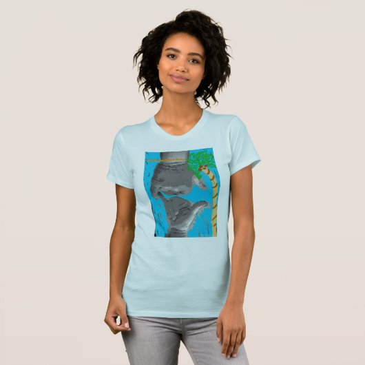 First Bump Island Style Women's TShirt (Voorkant volledig)