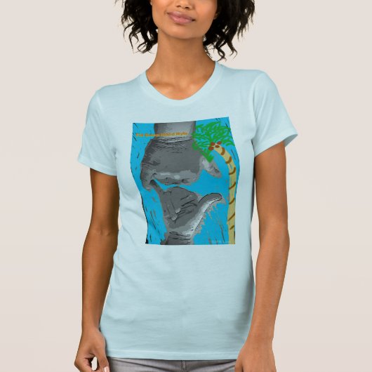 First Bump Island Style Women's TShirt (Voorkant)