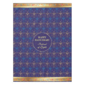 First Candle of Hanukkah Festival of Lights Party Tafelkleed (Voorkant)