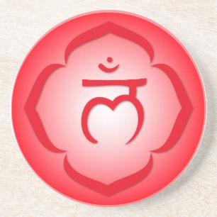 First Chakra - Muladhara Zandsteen Onderzetter