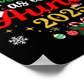 First Christmas As A Aunt 2025 New Mommy Xmas  Poster (Hoek)