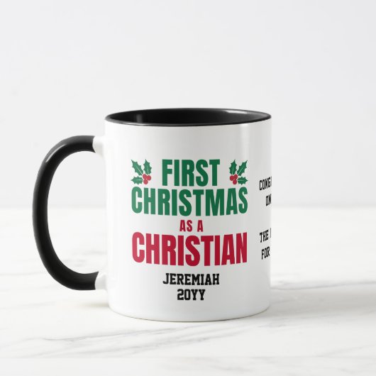 FIRST CHRISTMAS AS A CHRISTIAN New Believer Mok (Links)