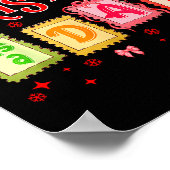 First Christmas As A Dad 2025 Coquette Bow Matchin Poster (Hoek)