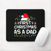 First Christmas As A Dad Funny New Dad Christmas F Muismat (Met muis)