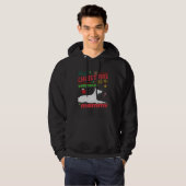 First Christmas as a Doberman dog mommy Hoodie (Voorkant volledig)