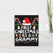 First Christmas As A Grammy New Grammy  Kaart (Voorkant)