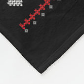 First Christmas As A Mom Funny Matching Xmas New M Fleece Deken (Hoek)