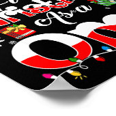 First Christmas As A Oma Family Matching  Poster (Hoek)