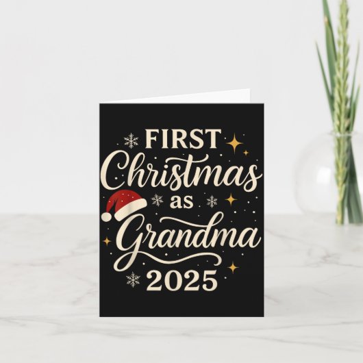 First Christmas As Grandma 2025, Christmas With Sa Kaart (Voorkant)