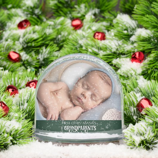 First Christmas as Grandparents Gift Snow Globes Sneeuwbol (Kerstmis)