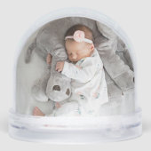 First Christmas as Grandparents Holiday Sneeuwbol (Achterkant)