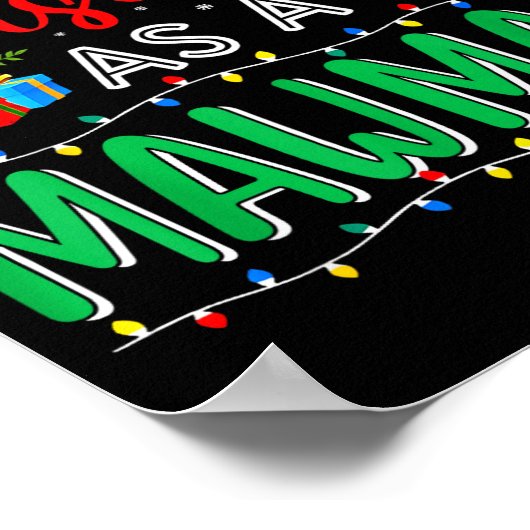 First Christmas As Mawmaw Family Matching New Mawm Poster (Hoek)