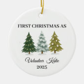 First Christmas as volunteer, volunteer Ornament (Voorkant)