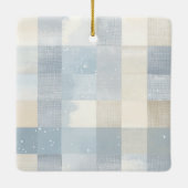 First Christmas Custom Baby Photo Holiday Ornament (Achterkant)