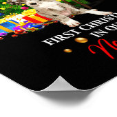 First Christmas In Our New Home Xmas Dalmatian T S Poster (Hoek)