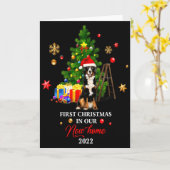 First Christmas In Our New Home Xmas Gift For Hava Kaart (Gele Bloem)