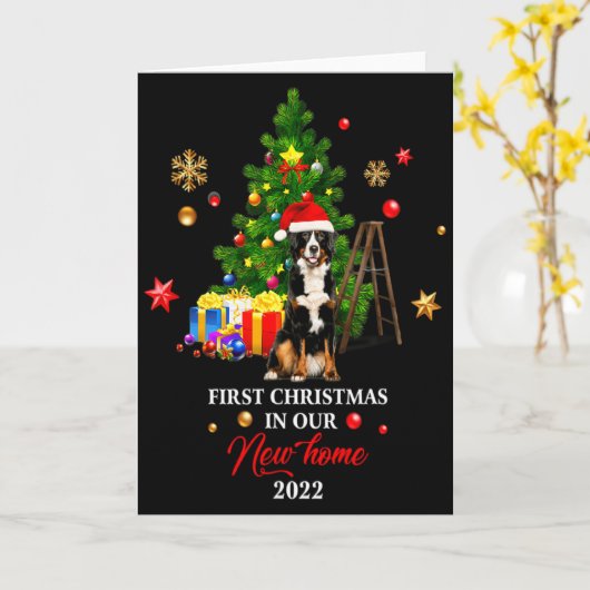 First Christmas In Our New Home Xmas Gift For Hava Kaart (Gele Bloem)