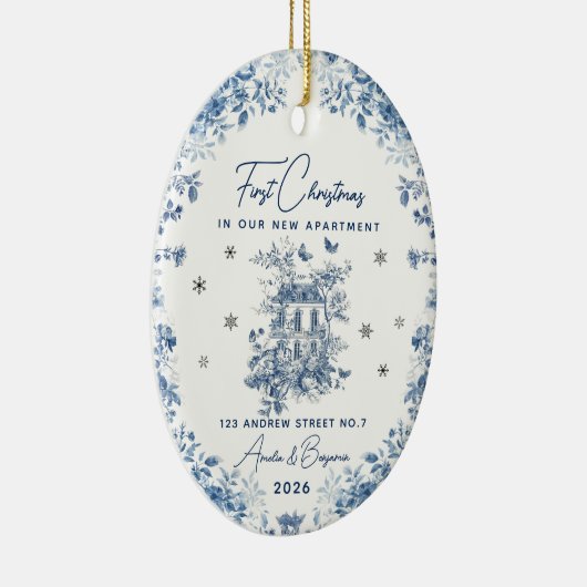 First Christmas new apartment Ornament (Rechts)