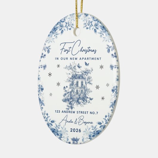 First Christmas new apartment Ornament (Links)