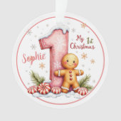 First Christmas Ornament  (voorkant)