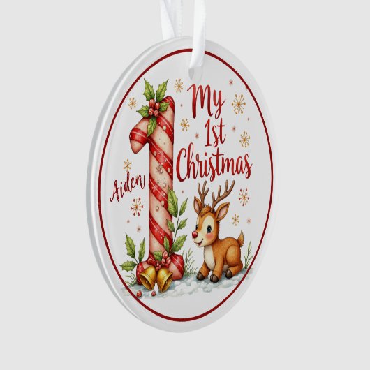 First Christmas Ornament (voorkant)