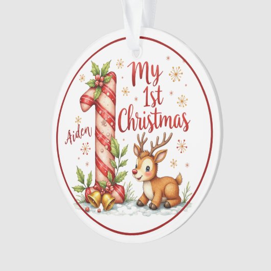 First Christmas Ornament (voorkant)