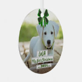 First Christmas ornament with my pet (Voorkant Rechts)