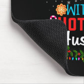 First Christmas With My Hot New Husband Funny Xmas Muismat (Hoek)