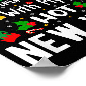 First Christmas With My Hot New Wife Funny Xmas  Poster (Hoek)