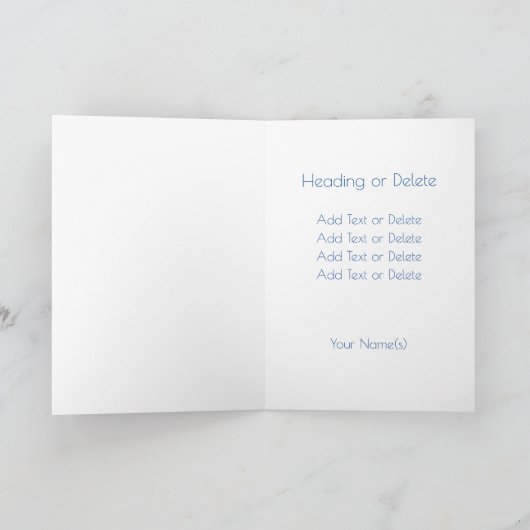 First Class DAD Beste Papa Ooit 3 aangepaste foto Kaart (Binnen)