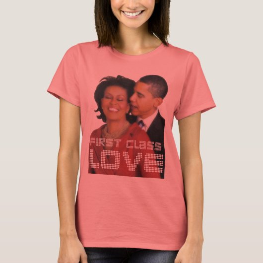 First Class Love - Gepersonaliseerd T-shirt (Voorkant)