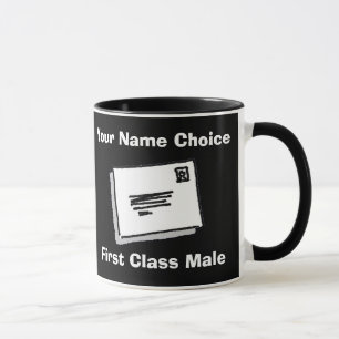 First Class Male with Personalised Name Mok