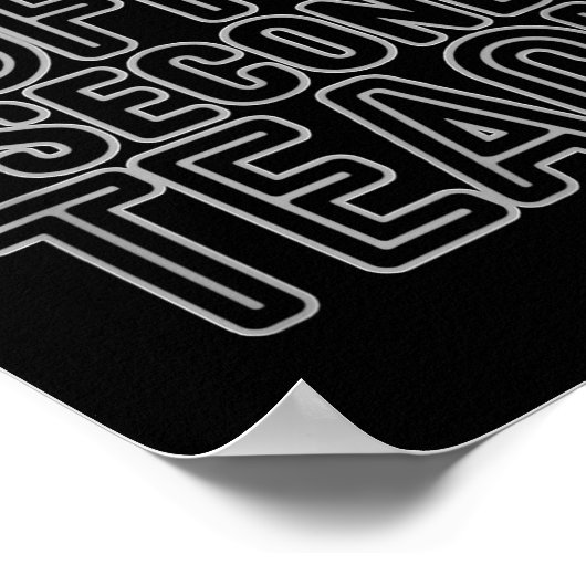 First Coffee Second Teach Funny Teacher Shirt Back Poster (Hoek)